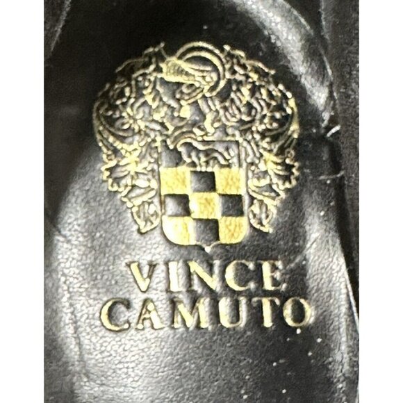 Vince Camuto Womens Leather Boots Toralina Combat Lace-Up & Side Zip Size 6.5M - Picture 11 of 14
